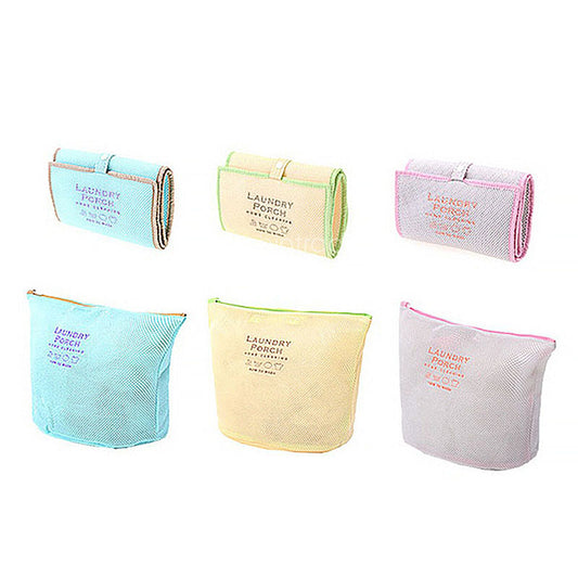 Portable Reusable Bath Hanging Mesh Bag Organizer for Toiletry Storage