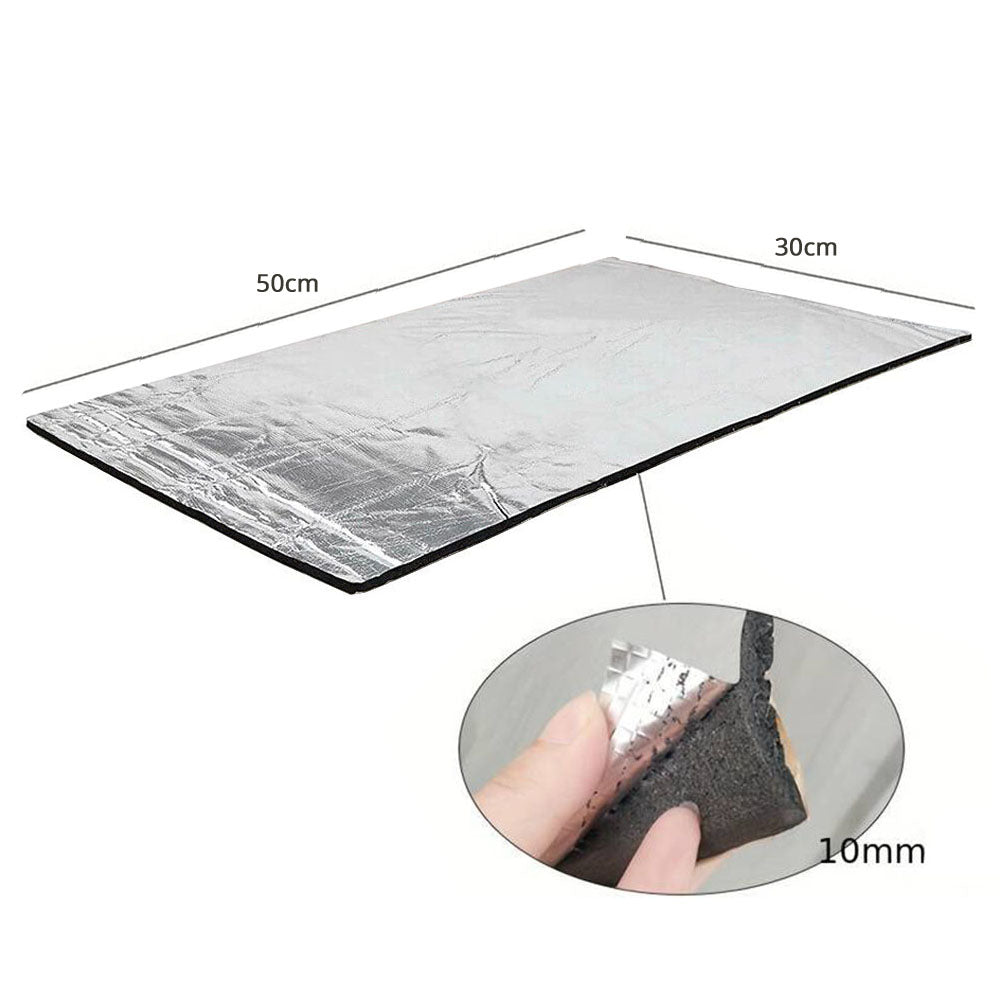 Heat Sound Deadening Insulation Mat Deadener Pad Car Auto Shield Cover - Available in 3 Sizes