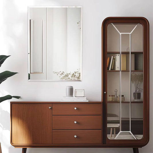 Rectangular Bathroom Mirror Shatter-proof Minimalist Design
