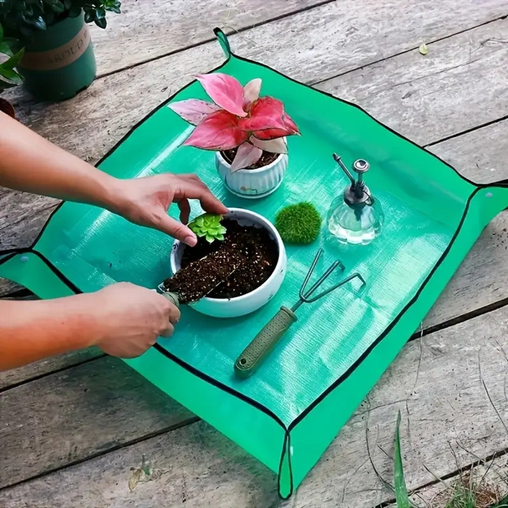 Foldable Planting Mat for Easy Transplanting