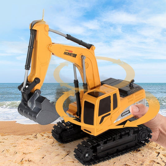 Remote Control Excavator RC Digger Truck Construction Vehicles Toys
