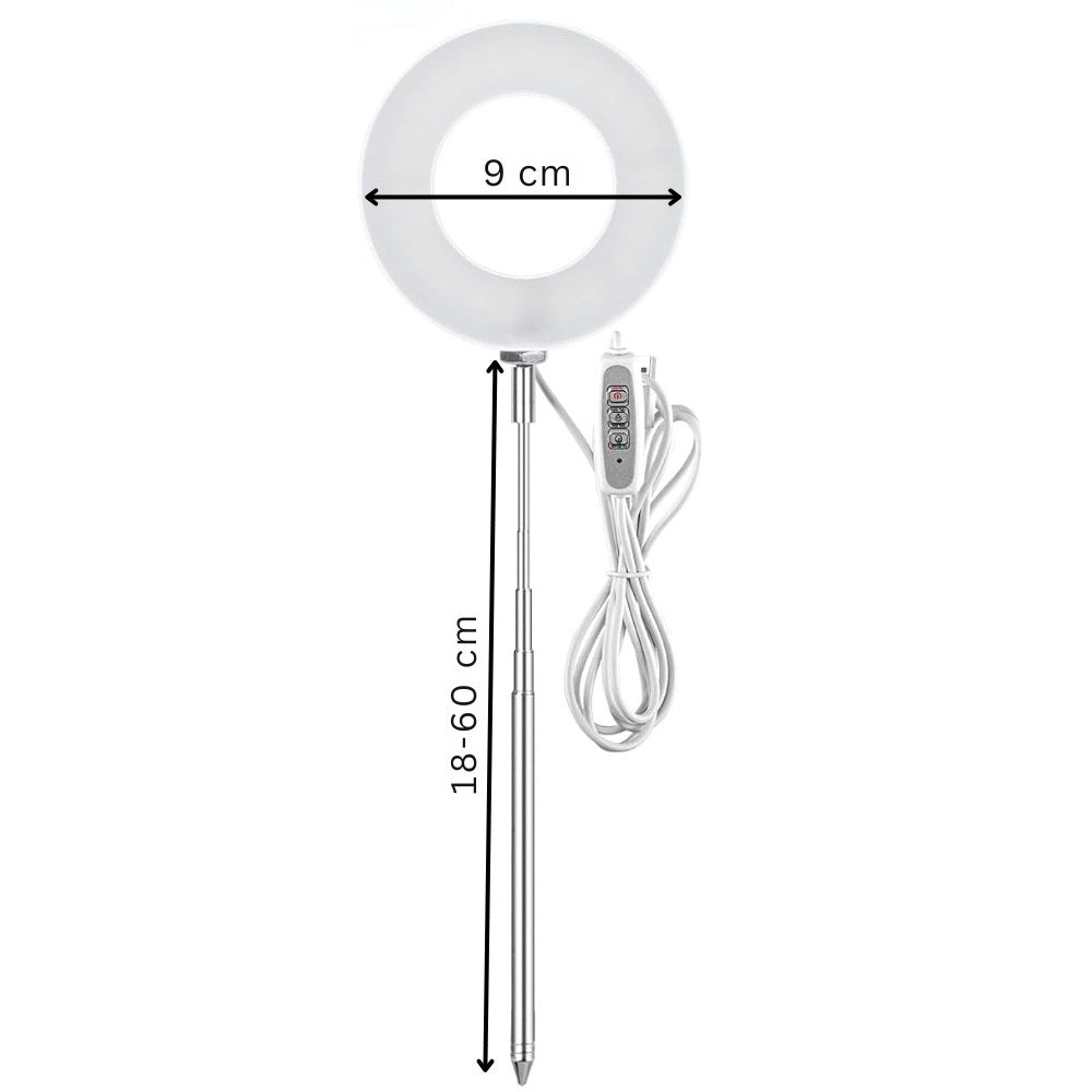 LED Plant Growth Light USB Timer Adjustable Height