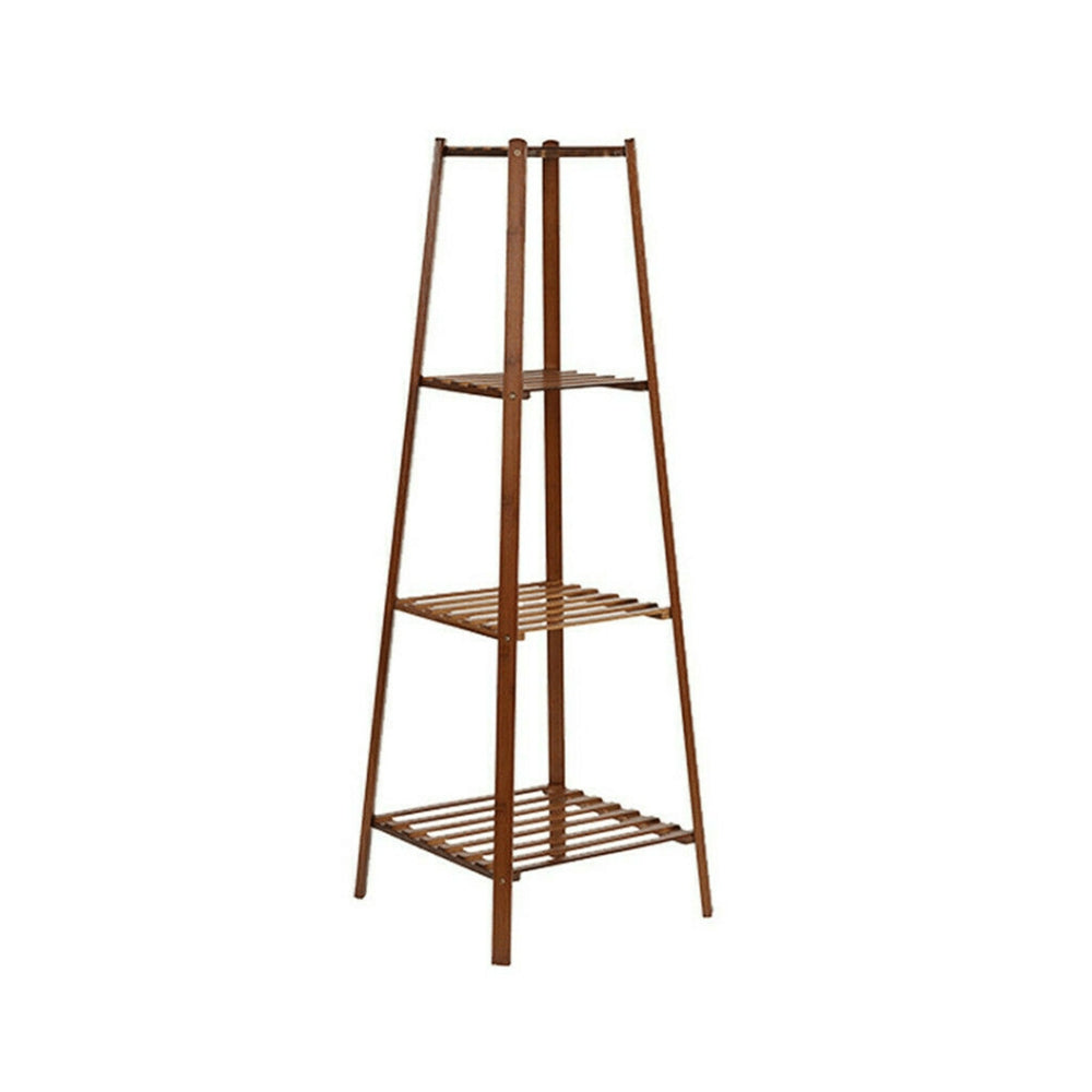 Tall Plant Stand Bamboo Planter Flower Holder Display Rack Home Storage Shelf